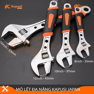 Mỏ lết Kapusi có tay bọc 10 inch, 12 inch