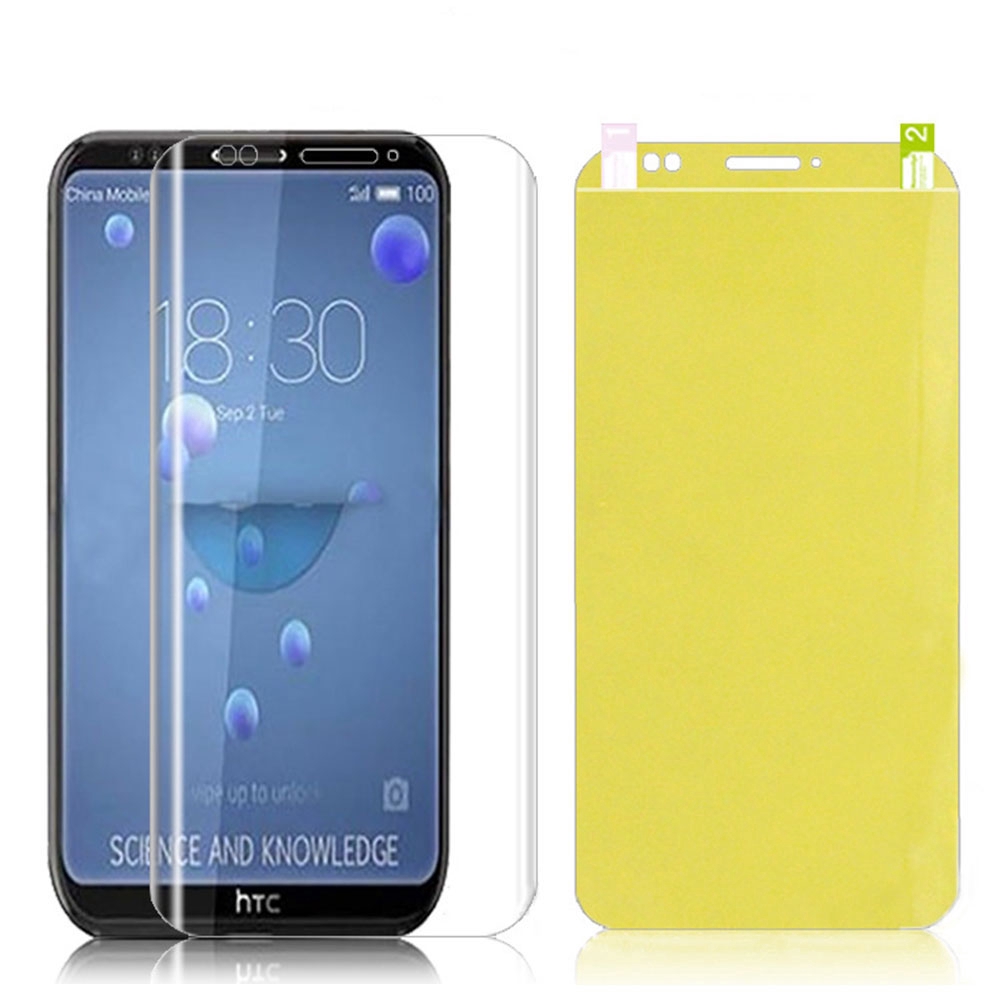 Clear Full Cover Hydrogel Phone Film HTC U Ultra / Wildfire X / U11 U12 Plus U11 Eyes U12 Lite Screen Protector (Not Tempered Glass)