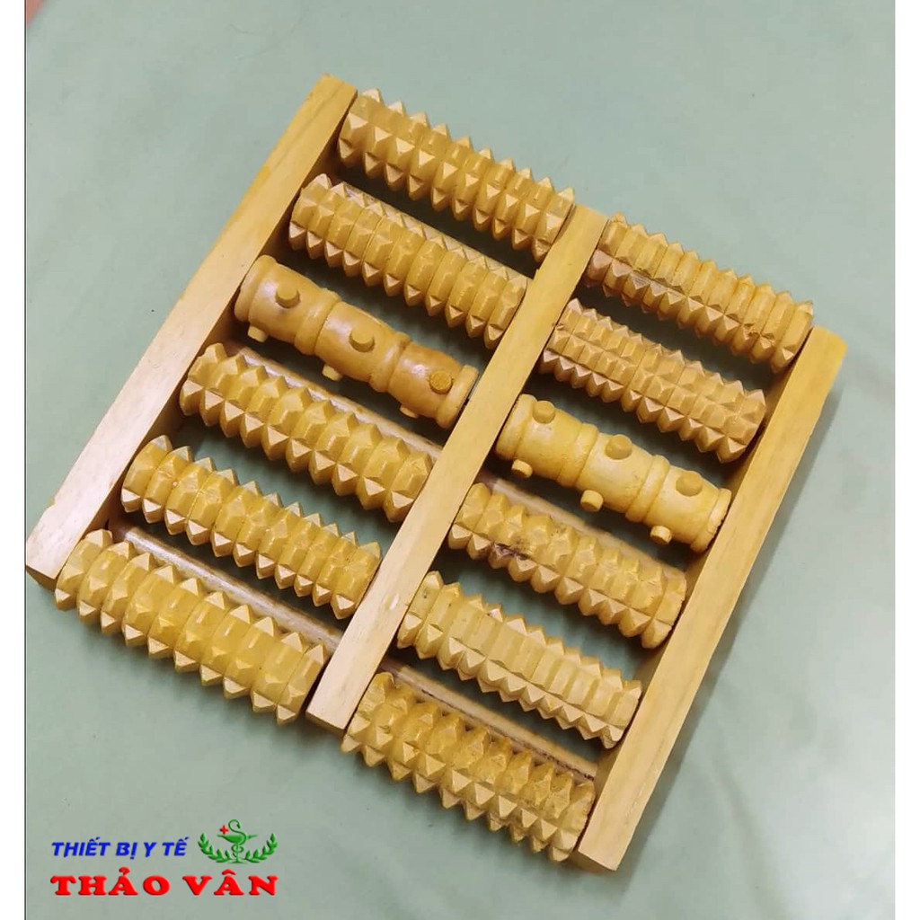 Dụng cụ Matxa chân bằng gỗ