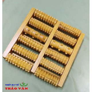 Dụng cụ Matxa chân bằng gỗ