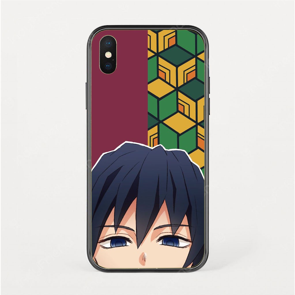 Ốp iphone Kimetsu no yaiba - ốp kính