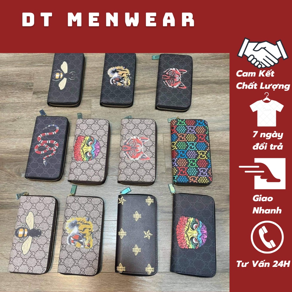 Ví Nam Gucci Hàng Cao Cấp - Ví Cầm Tay Nam Cực Chất DT Fashion Menwear