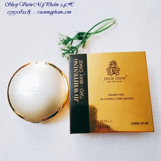 [Mua 1 Tặng 1] Phấn Phủ Dạng Nén Kiềm Dầu Jolie Dion Whitening Two-Way Cake