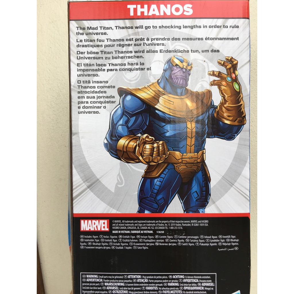 Mô hình nhân vật Thanos - Marvel (Chính hãng - Fullbox)