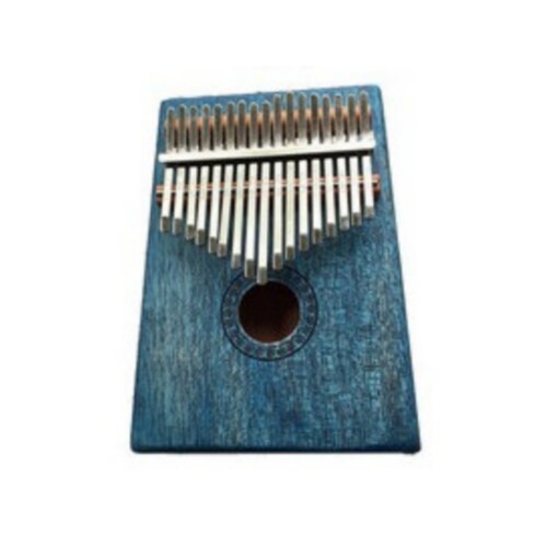 Đàn Kalimba 17 phím WOIM Vintage Xanh Dương Tặng Kèm Kèn Kazoo