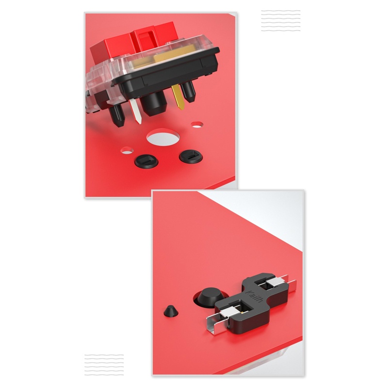 Set 100 Ổ Cắm Thụy Điển 1350 Chuyên Dụng Cho Bàn Phím Cơ DIY