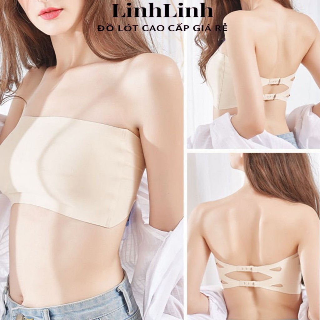 Áo Bra Nữ Đúc Su, Bra Không Dây, Áo Ngực Không Gọng Quây Ngang ZANA BRA B8883