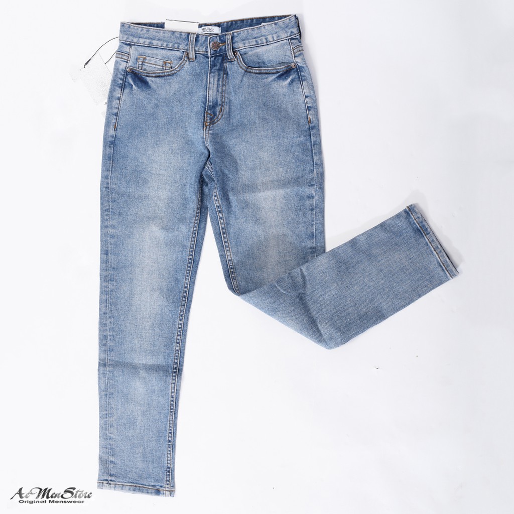 Quần jean nam Routine dáng rộng