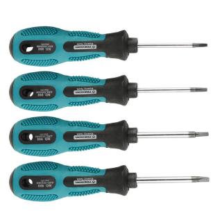 Owuhddnh Bộ 4 tuốc vít 3 cạnh đa năng kèm theo nam châm tiện lợi