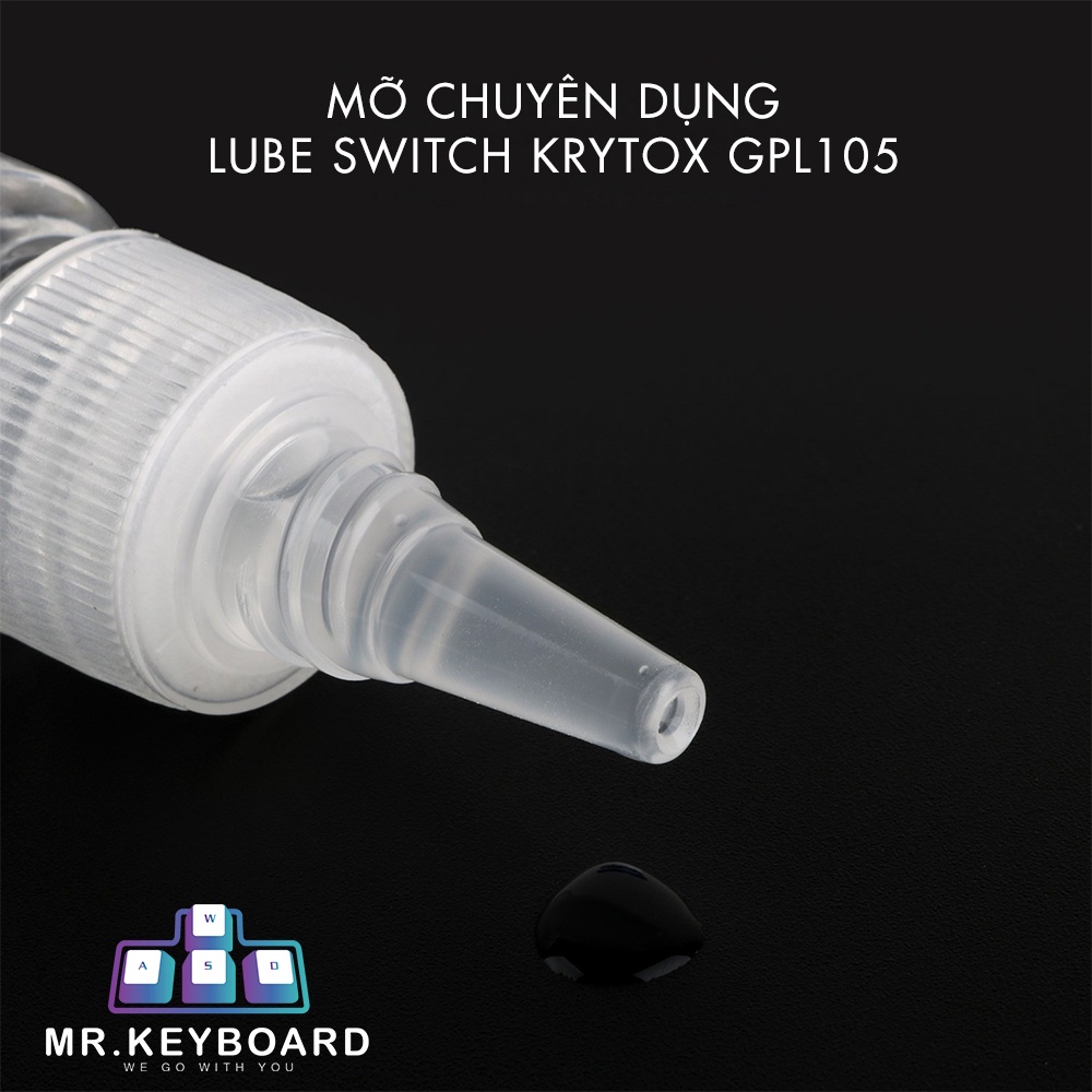 [SIÊU RẺ] Dầu lube, mỡ lube bàn phím cơ chuyên dụng Krytox GPL105 GPL205g0