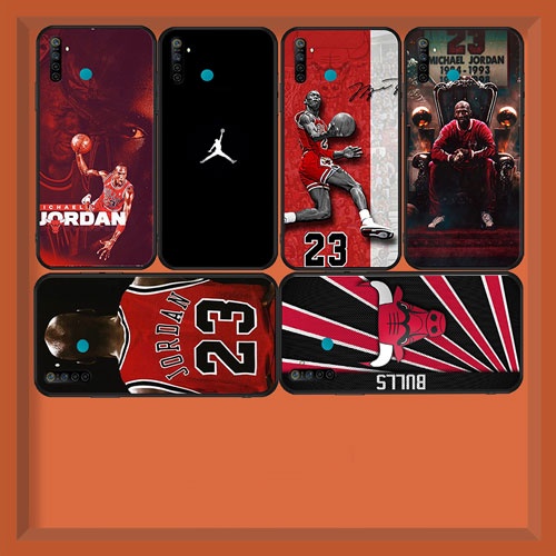 Ốp điện thoại OPPO Realme 2 A5 3 3 Pro 5 5i 5s 5 Pro Realme Q 6 6 Pro 6i Chicago Bulls Jordan 23