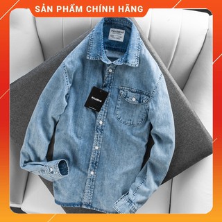 Áo sơ mi bò nam 2020 xuất dư