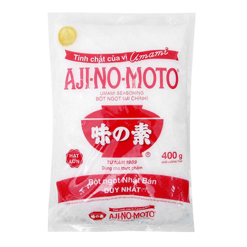[ĐỦ LOẠI] Bột ngọt Ajinomoto hạt lớn túi 454g/ 1kg