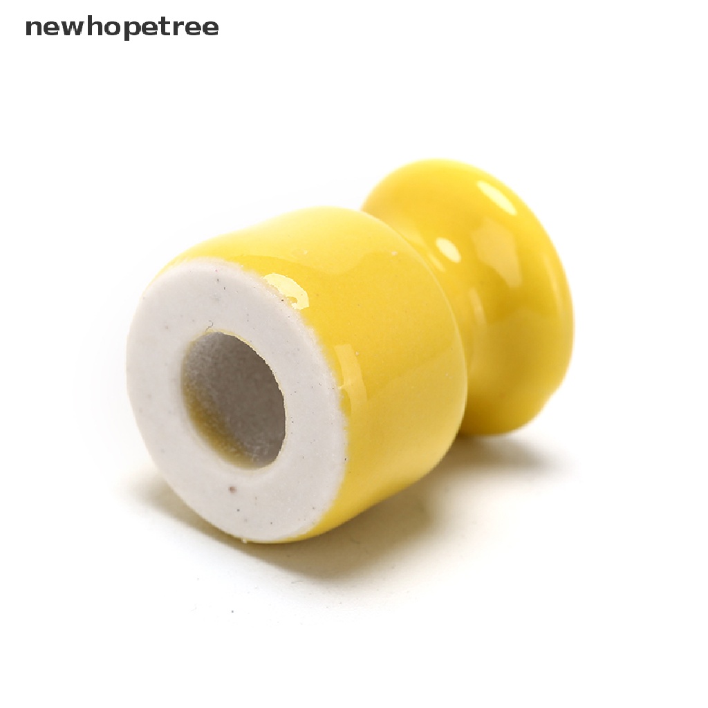 newhopetree 5Pcs/lot Porcelain Insulator for Wall Wiring Ceramic Insulators OIK