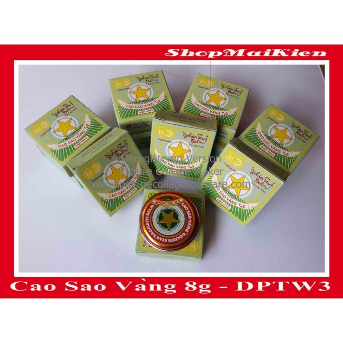 Cao sao vàng 8g- cty dược phẩm TW3- hàng chính hãng