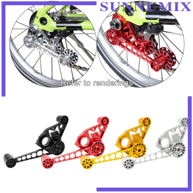 Lightweight Folding Bike Chain Guide Anti-drop Single-Disc 2/6 Speed Chain Protector Fit for Brompton