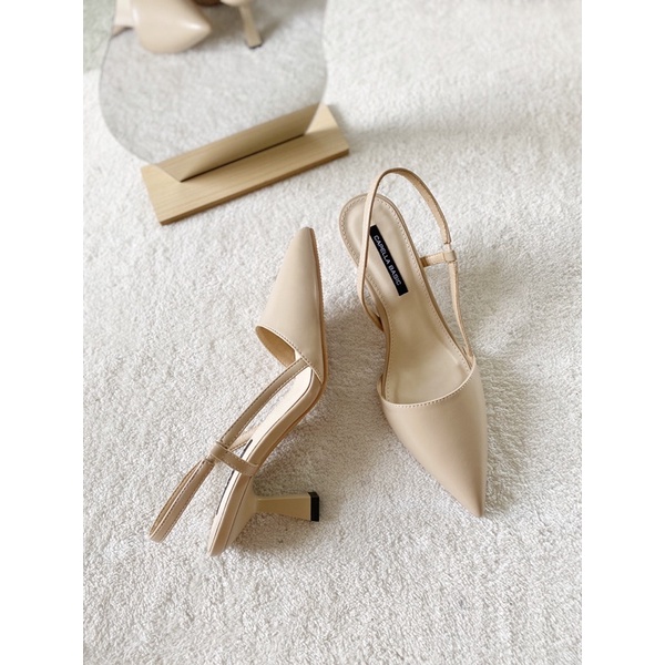 Giày slingback mũi nhọn (ẢNH THẬT SHOP CHỤP TRÊN NỀN)