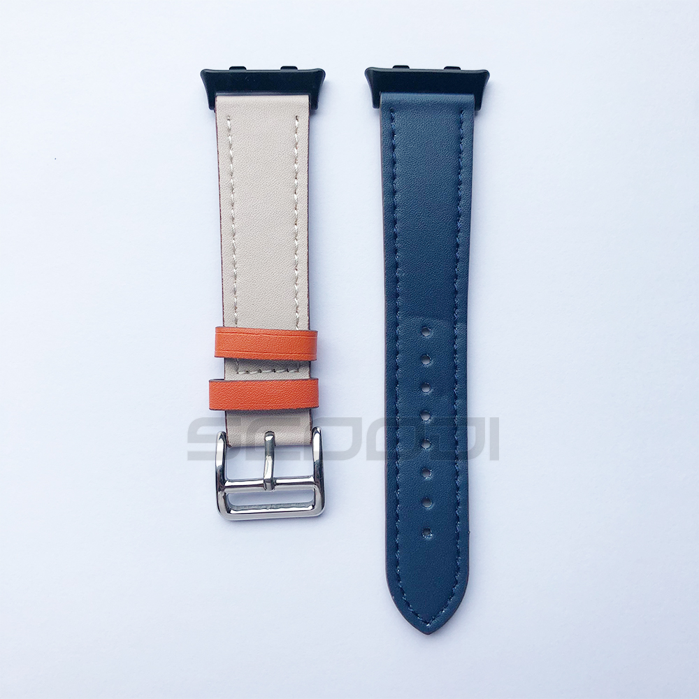 New Fashion Genuine Leather Strap for Oppo Smart Watch Band Leather Wrist band for OPPO watch 41mm 46mm