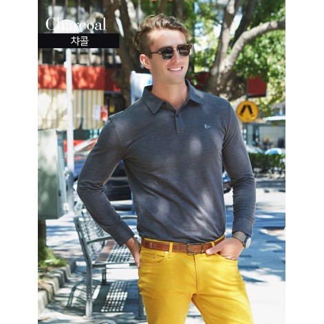 ÁO POLOSHIRT NAM DÀI TAY ĐÁNH GOLD