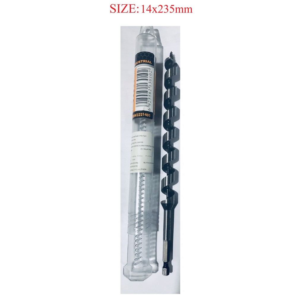 MŨI KHOAN GỖ XOẮN ỐC INGCO DBW3221401