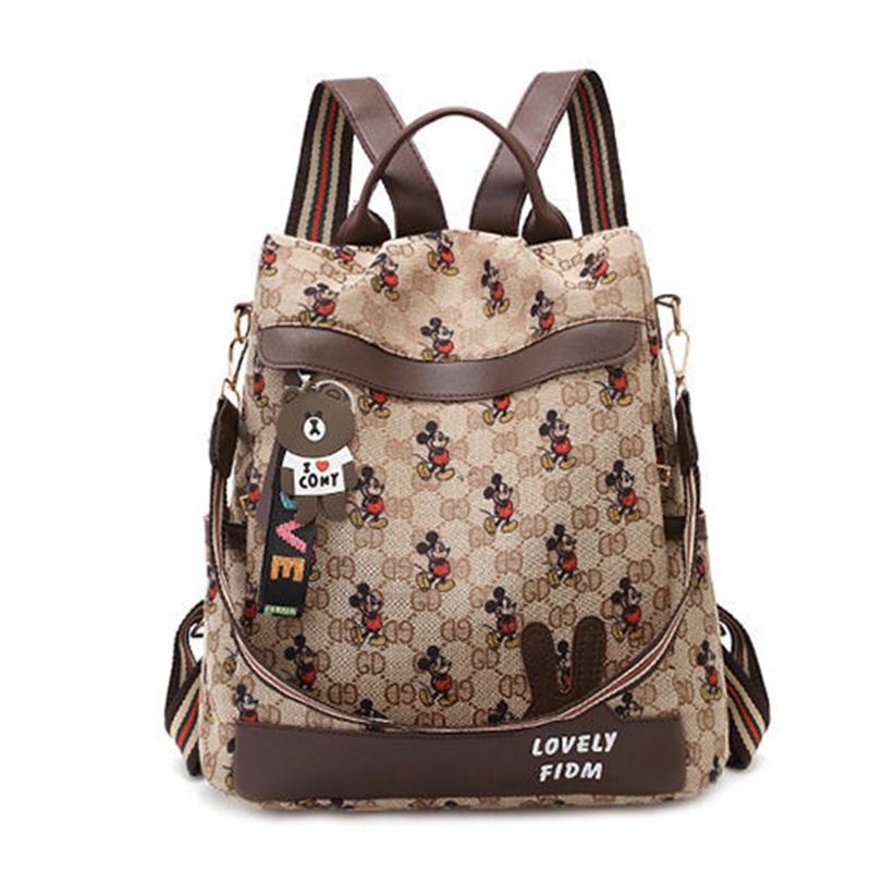 Balo du lịch IELGY vải oxford cỡ lớn chống trộm thời trang Hàn Quốc cho nữ