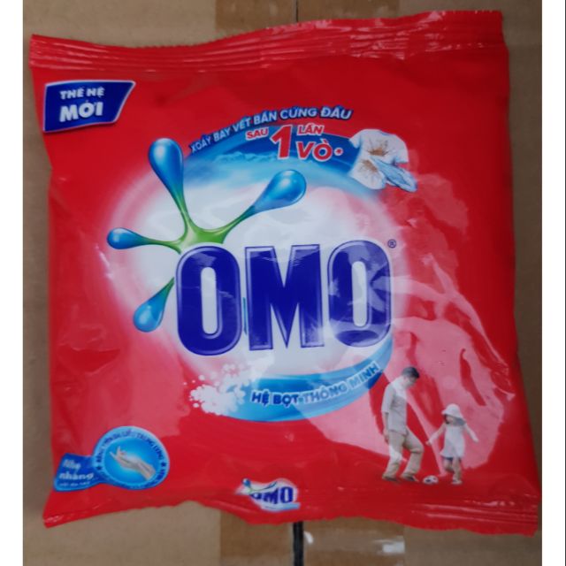 Combo 5 gói bột giặt omo 100g