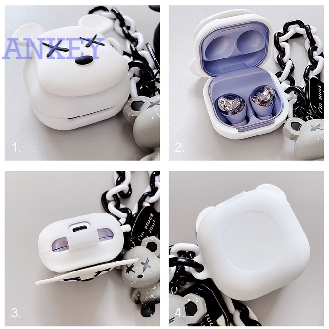 Samsung Galaxy Buds2 Pro / Buds 2 / Buds Live / Buds Pro Vỏ Bảo Vệ Hộp Sạc Tai Nghe Bluetooth Chất Liệu Mềm Mại Thiết