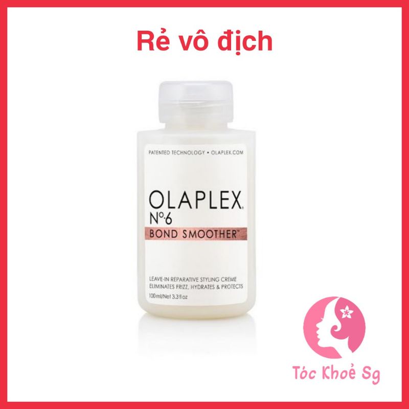 Olaplex No6 - Kem xả khô (dùng trên tóc khô, ko cần xả lại) giúp cho tóc mềm mượt, bóng, thơm vào nếp.