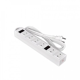 Ổ cắm chịu nhiệt điện quang ,6 lỗ - dây dài 2 mét,5 mét