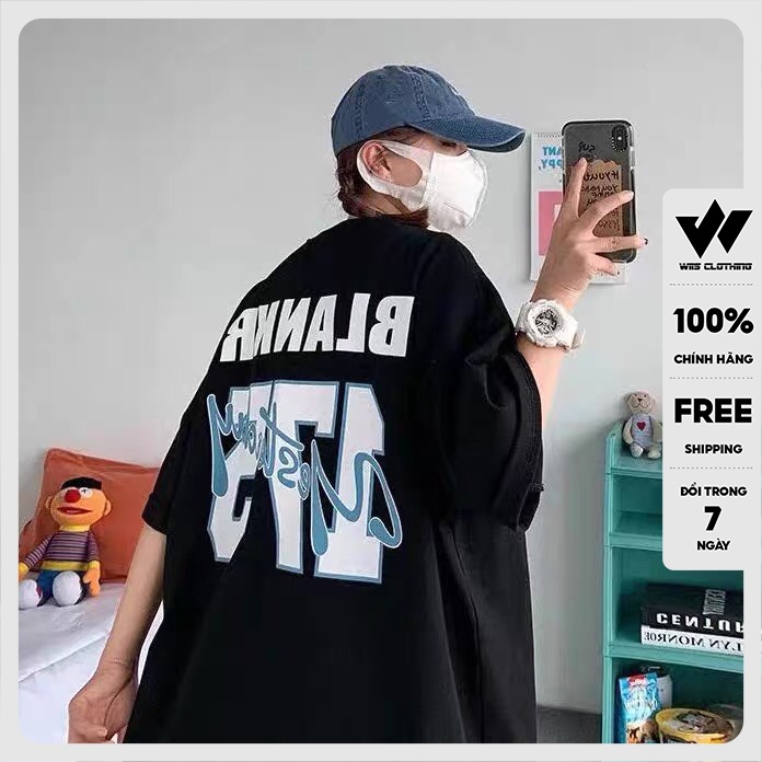 Áo thun tay lỡ unisex form rộng WIIS 175 phông rộng nam nữ phong cách oversize ulzzang