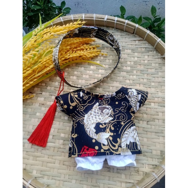 Outfit doll 20cm - Set áo dài cho doll