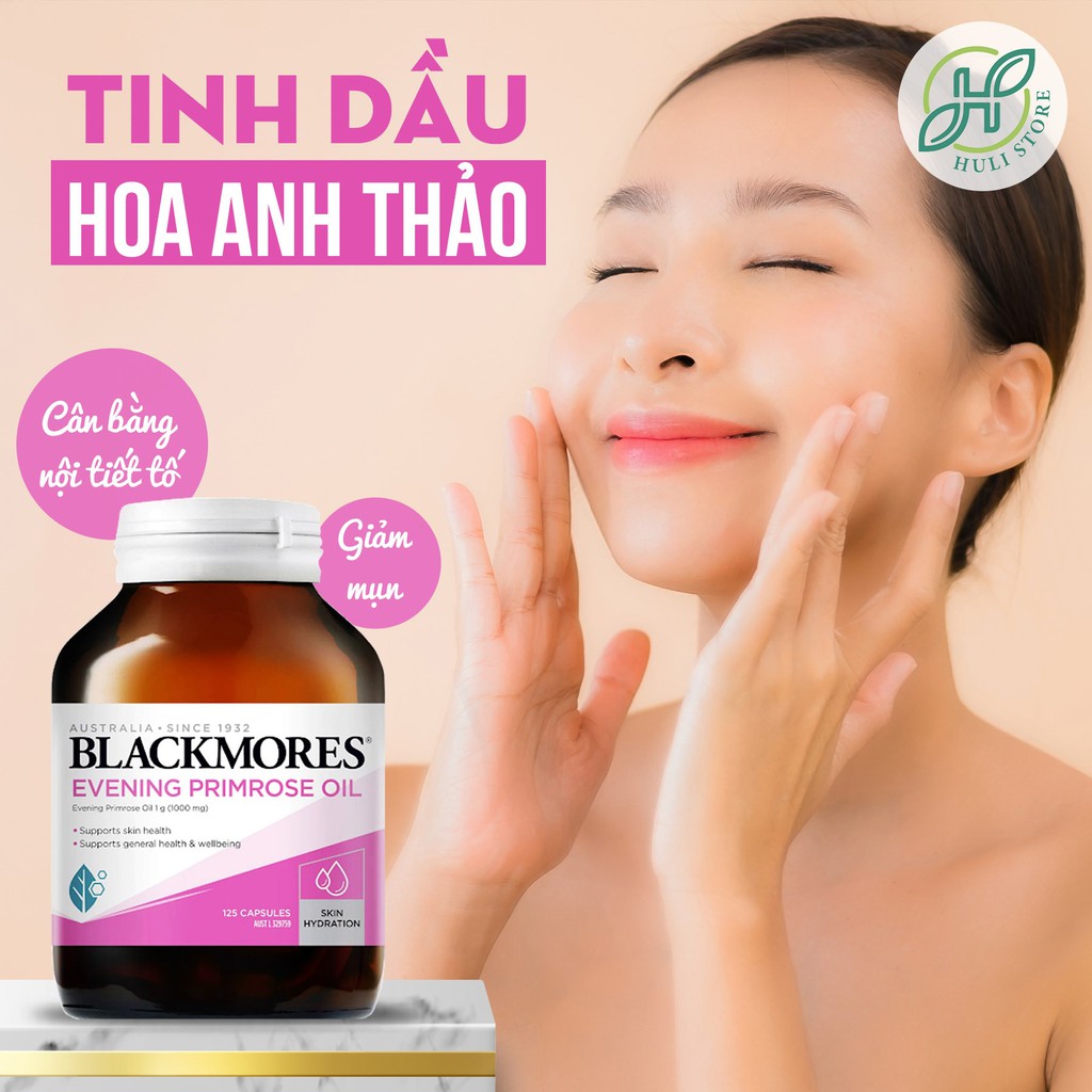 Tinh dầu hoa anh thảo Blackmores Evening Primrose Oil