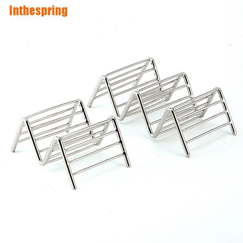 Giá Để Bánh Taco 1-4 Ngăn Bằng Thép Không Gỉ