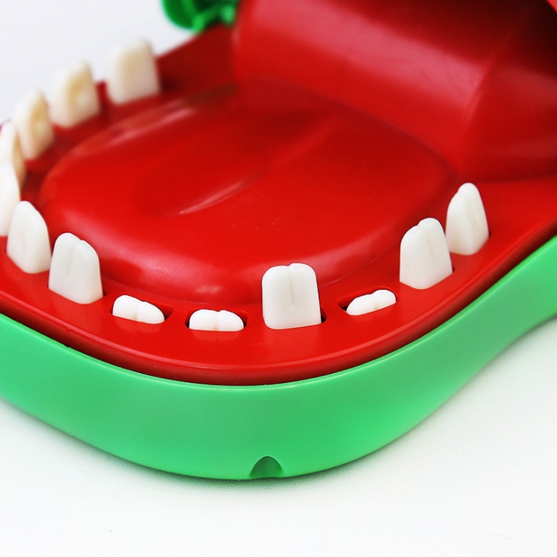 Đồ Chơi Khám Răng Cho Cá Sấu- Cá Sấu Cắn Tay Cho Bé
