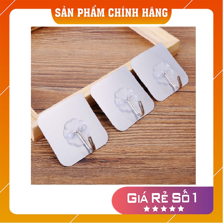 Miếng Móc Dán Tường Thông Minh Combo 10 Miếng Trong Suốt Khả năng Chịu Lực Siêu Dính Trên Mọi Vật Liệu