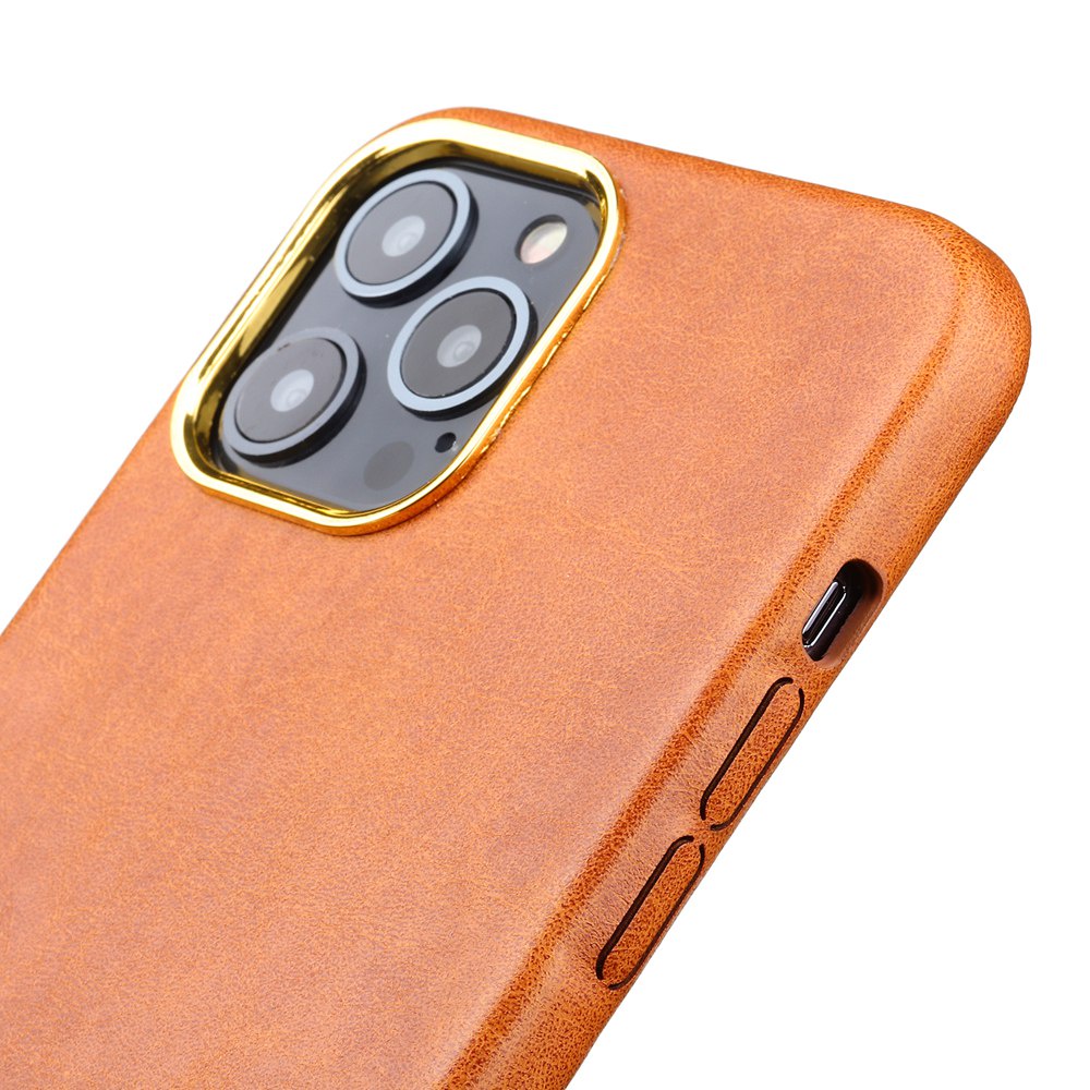 Ốp Điện Thoại Da Sợi Nhỏ Lót Toàn Diện Cho iPhone 14 13 12 11 Pro Max