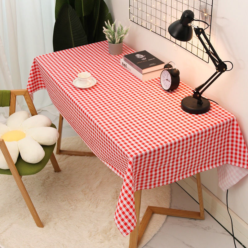 Phong Cách Bắc Âu Khăn Trải Bàn Vuông Khăn Trải Bàn Không Thấm Nước PVC Khăn Trải Bàn Chống Thấm Dầu Khăn Trải Bàn Cà Phê Phòng Khách
