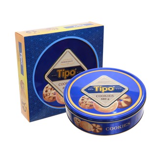 Bánh quy bơ cacao Tipo Cookies hộp 380g