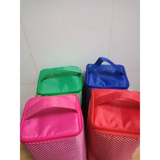 Túi Giữ Nhiệt Chấm Bi 2 Lớp