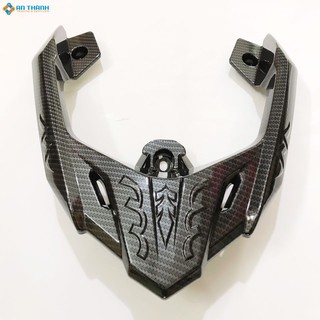 Ốp tay dắt xe AirBlade 2020 sơn carbon.