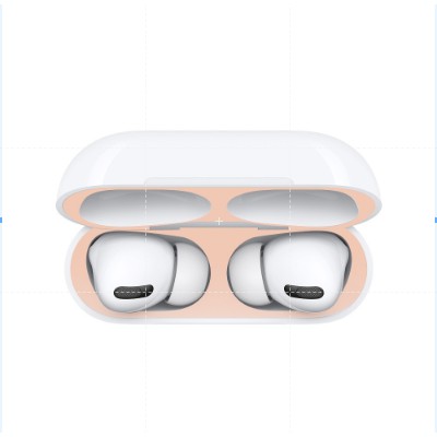 Miếng Dán Chống Bụi Bảo Vệ Cho Hộp Sạc Tai Nghe airpods pro airpods 3 airpods 3 airpods pro