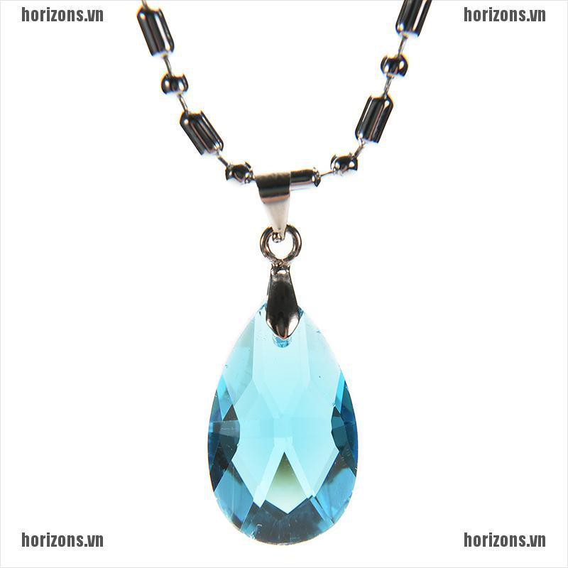 ZA Blue Crystal Necklace Cosplay 1PC New of Anime SAO Sword Art Online Heart of Yui FA