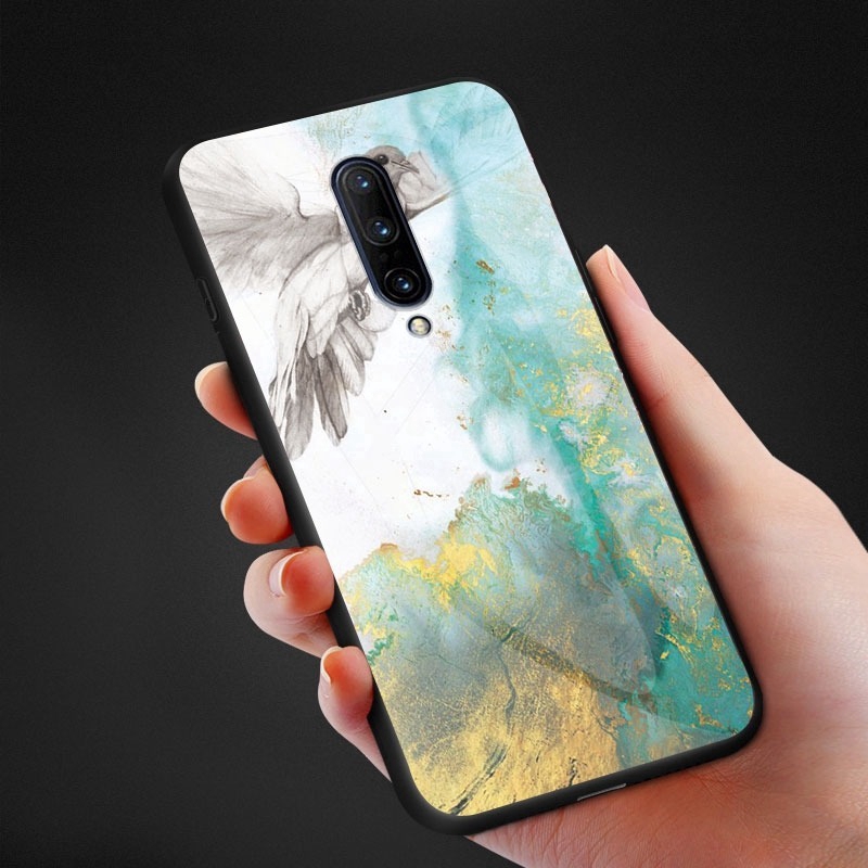 Ốp lưng điện thoại mềm vân marble dành cho Oneplus 7 Pro 6 5 5T 6T