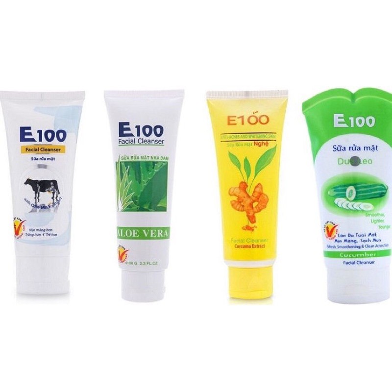 Sữa rửa mặt E100 nha đam | BigBuy360 - bigbuy360.vn