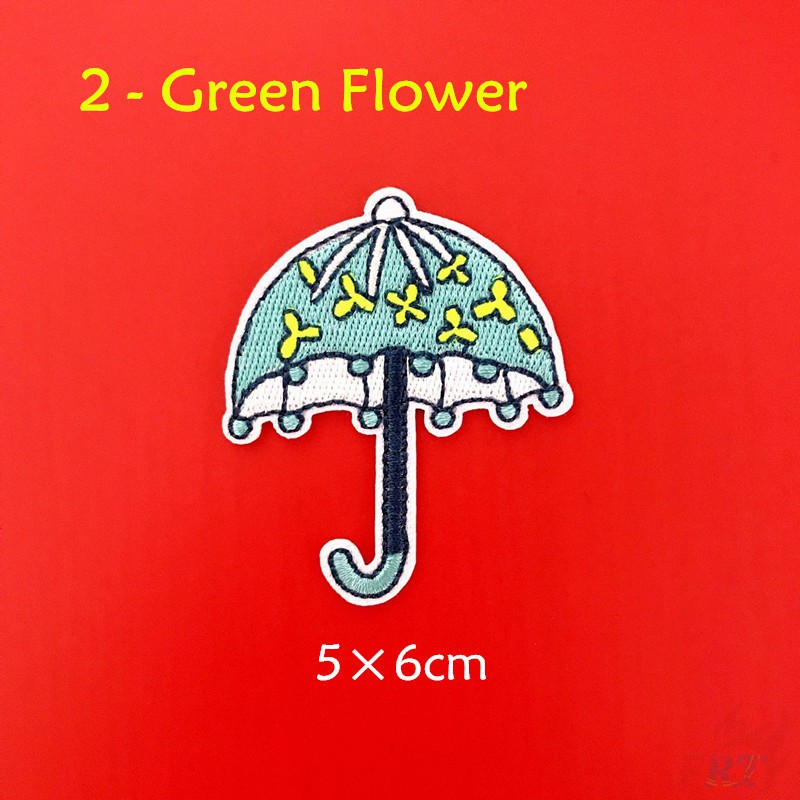 &gt; Ready Stock &lt; ☸ Umbrella Patch ☸ 1Pc Umbrella Diy Sew On Iron On Patch