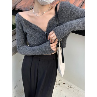 Áo thun croptop tay dài