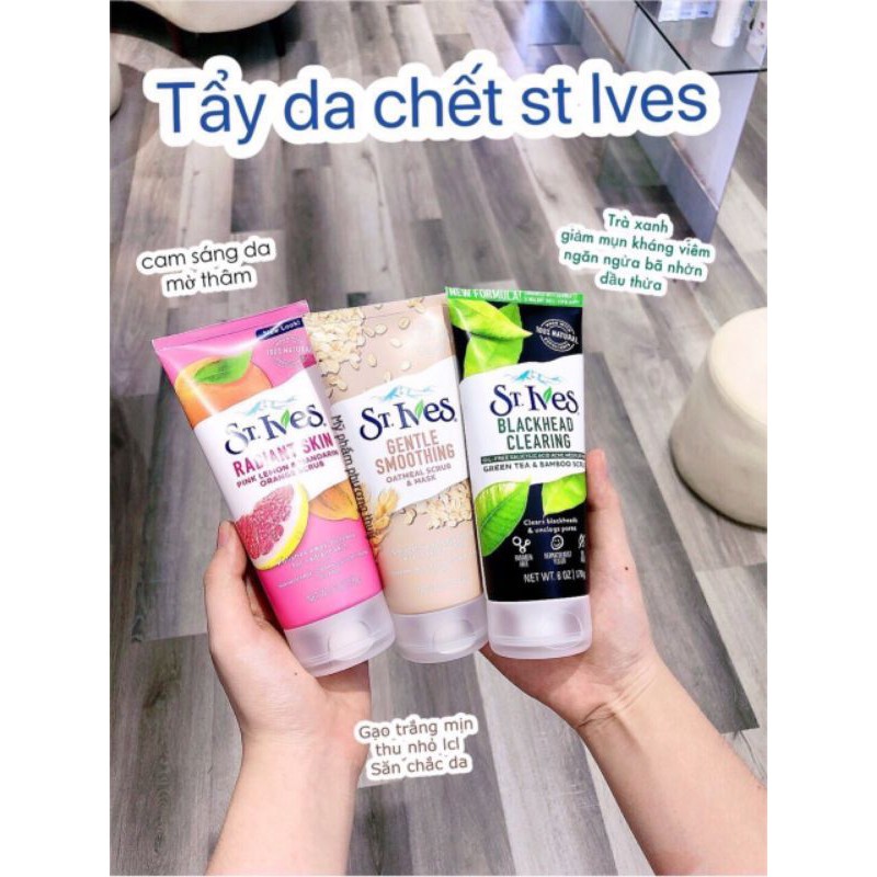 Sữa rửa mặt tẩy da chết st.ives | BigBuy360 - bigbuy360.vn