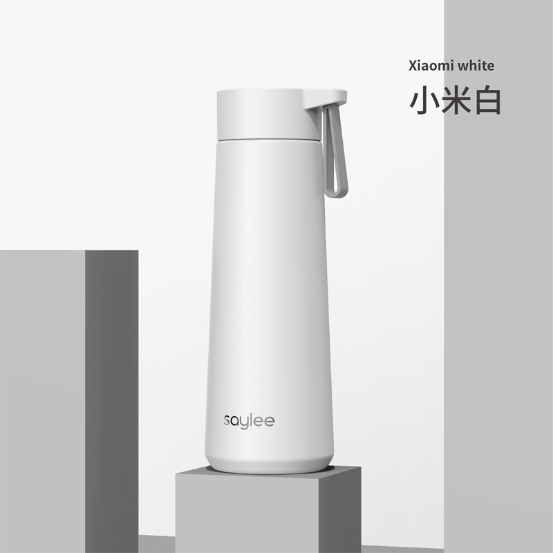 Bình Nước Giữ Nhiệt Inox 304 SayLee Cao Cấp 420ml, Cốc Đựng Nước Thể Thao Cầm Tay Tiện Dụng