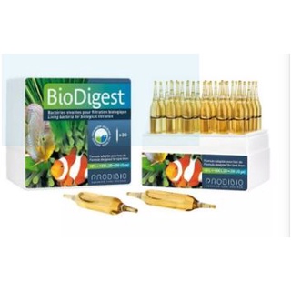 Vi sinh sống Prodibio Bio Digest cho hồ thủy sinh, hồ nước mặn - Vi sinh làm trong nước bể cá - Tạo hệ vi sinh cho hồ cá