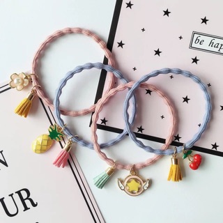 Buộc tóc gắn hình xinh xắn 07 ❤️